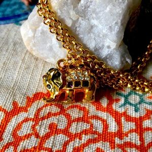 Joan Rivers Elephant necklace